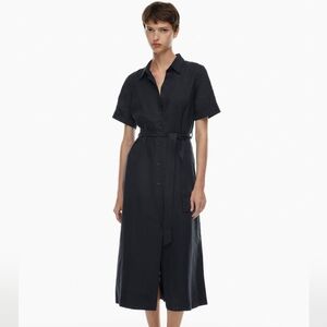 Aritzia Elita Linen Maxi Dress